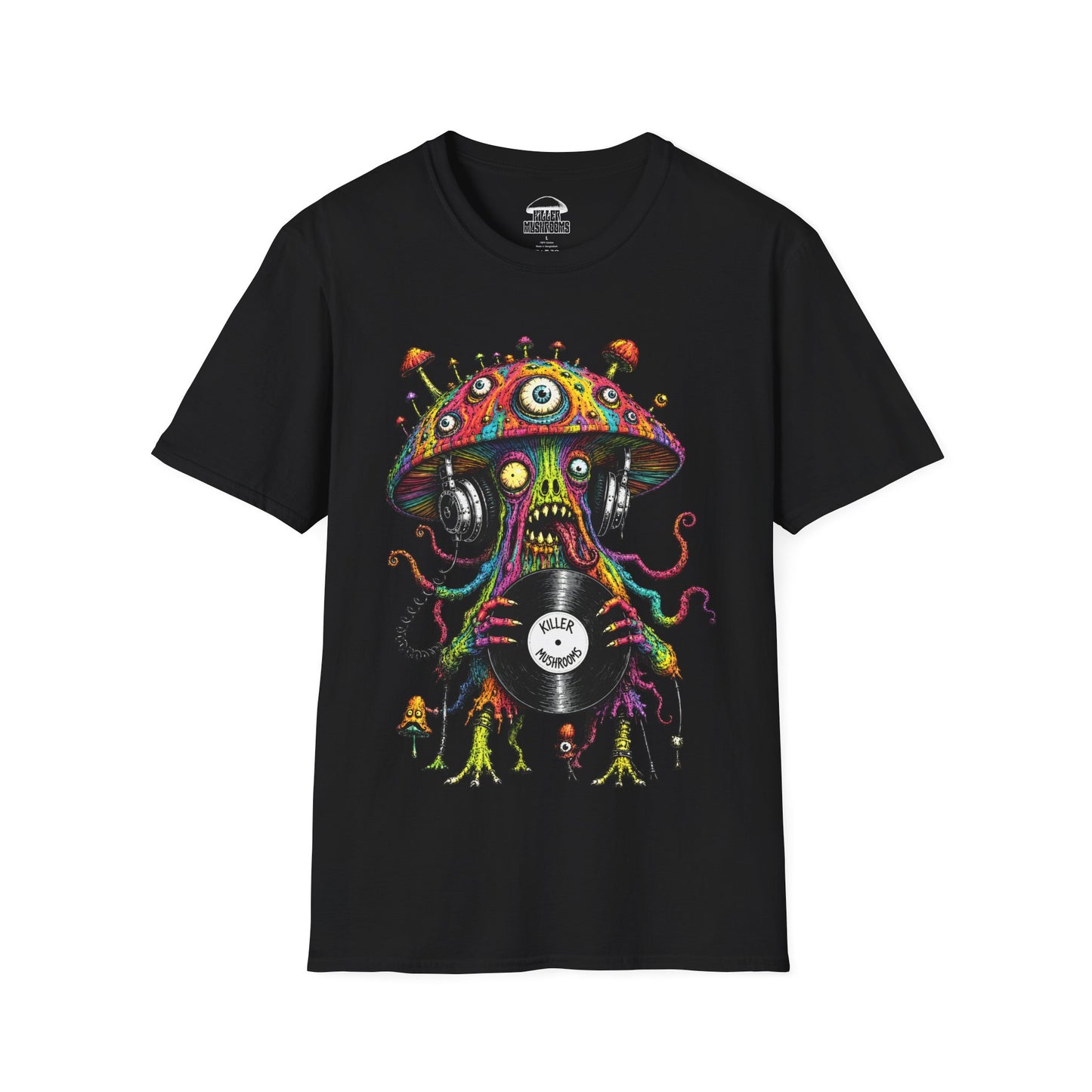 Killer Mushrooms - Tie-Dye Fungi Tee