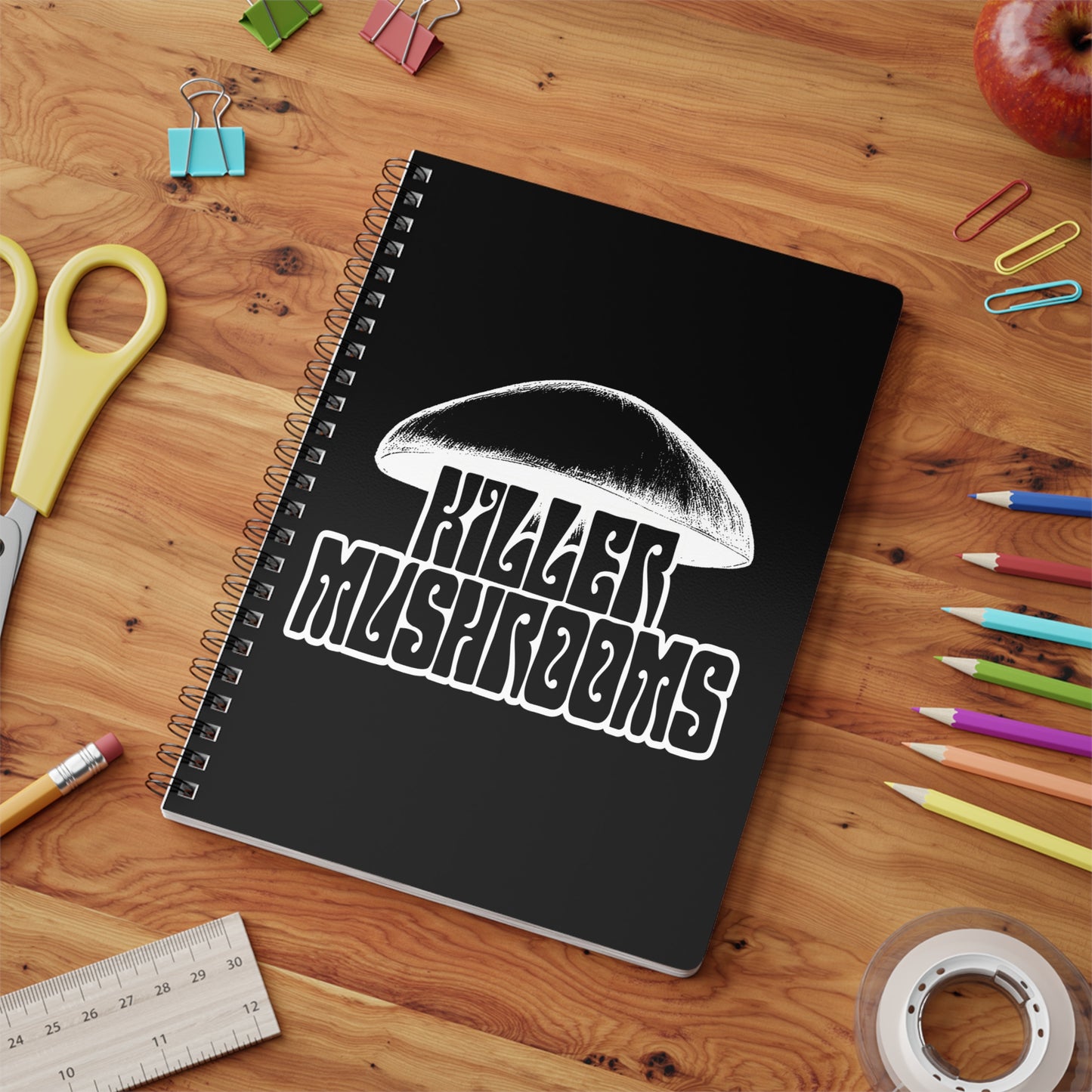 Killer Mushrooms - Softcover Notebook