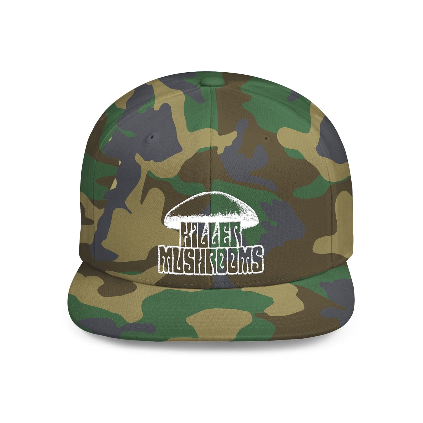 Killer Mushrooms - Flat Bill Snapback
