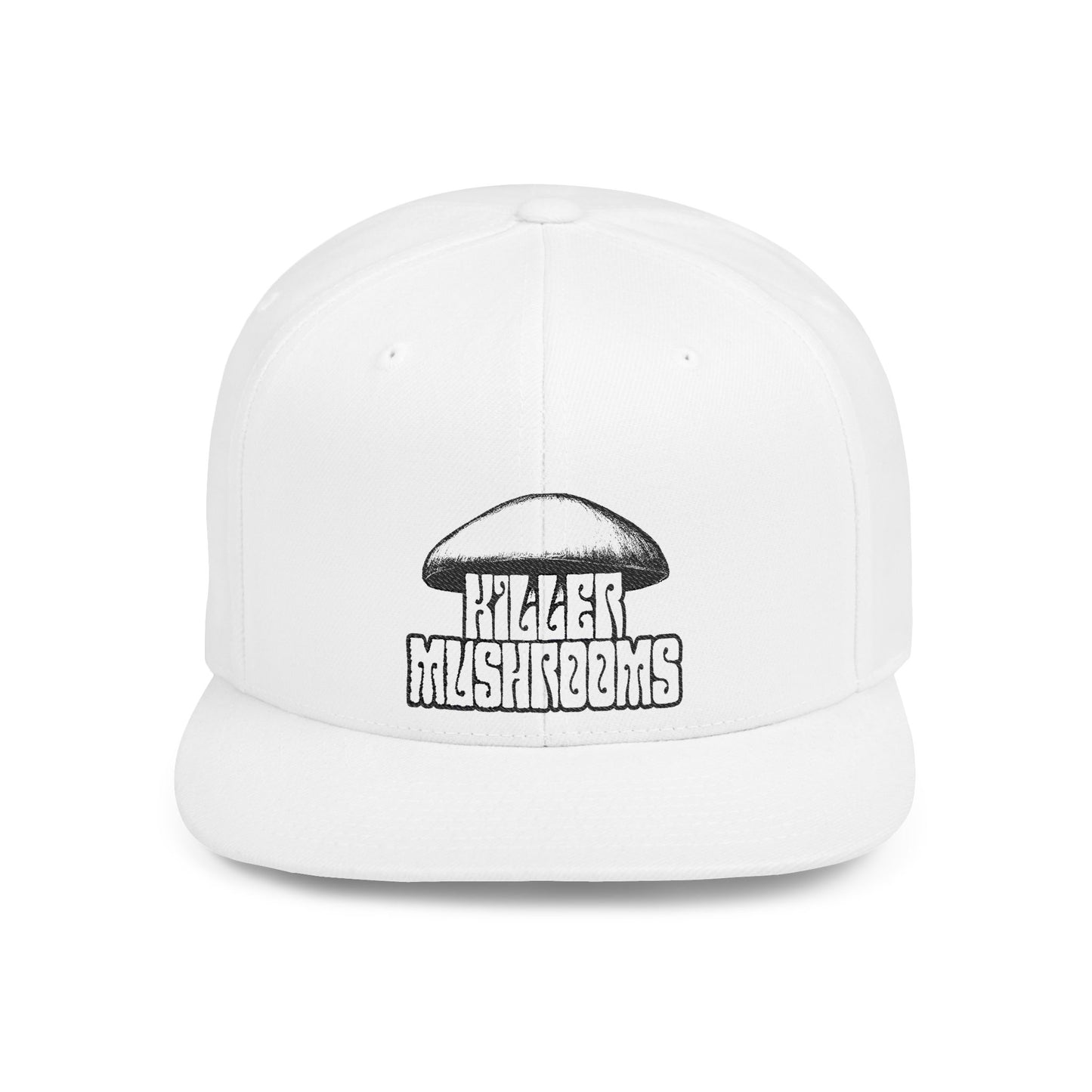 Killer Mushrooms - Flat Bill Snapback Light