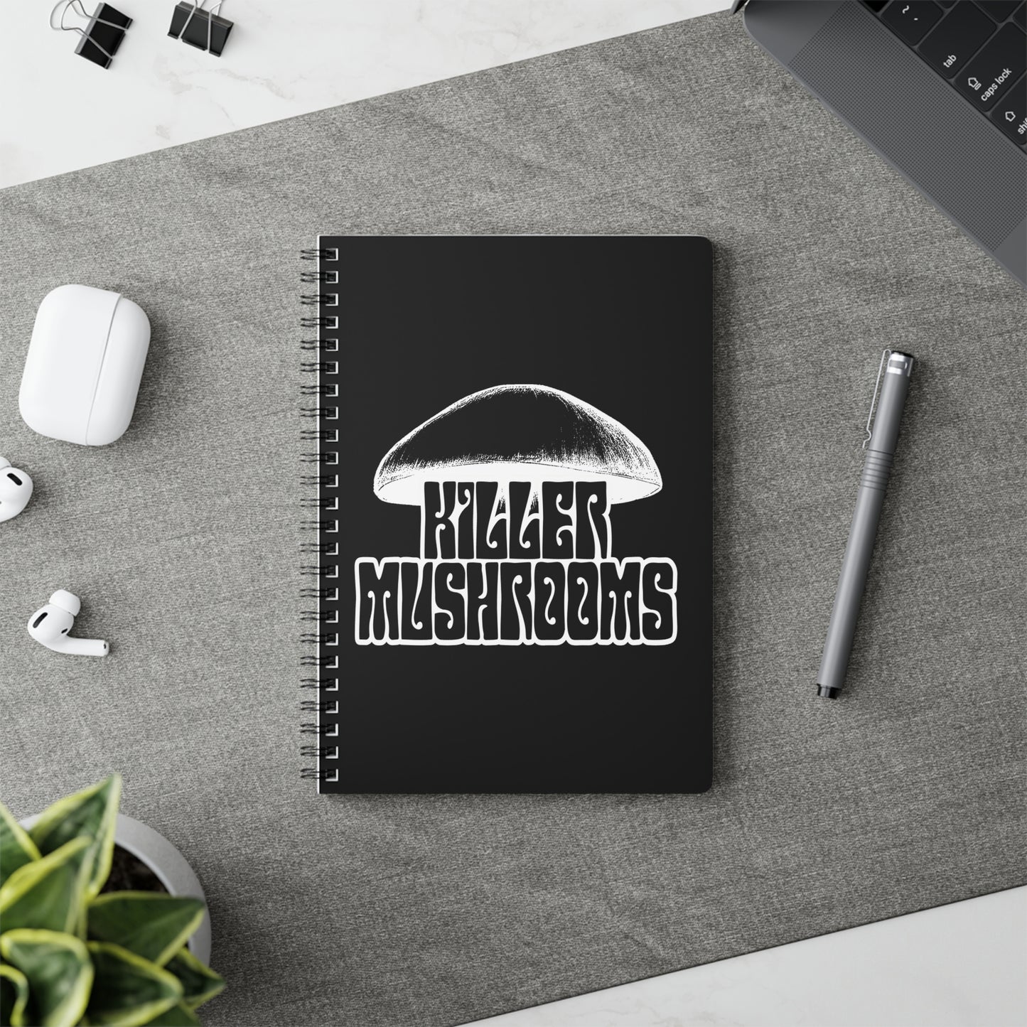 Killer Mushrooms - Softcover Notebook