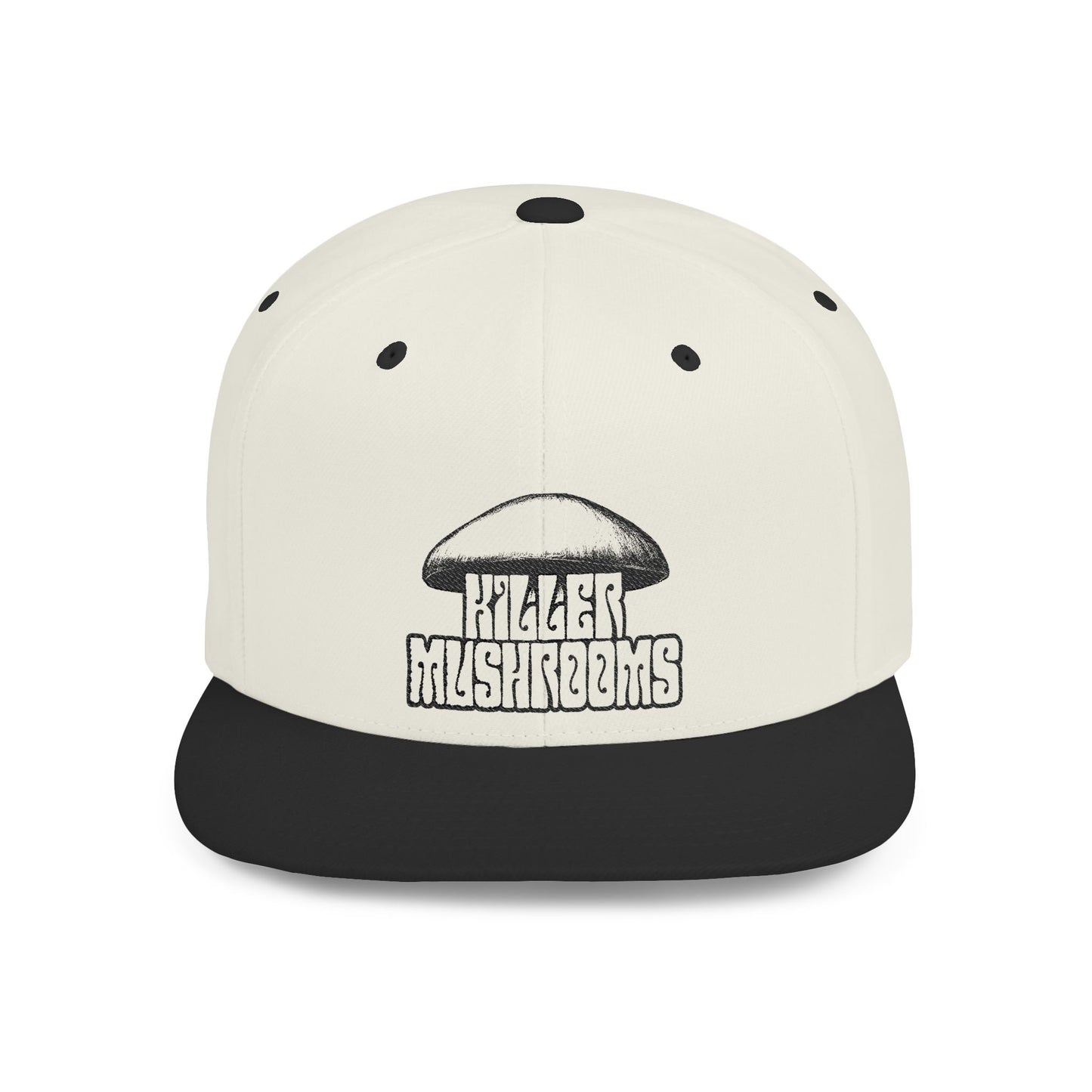 Killer Mushrooms - Flat Bill Snapback Light