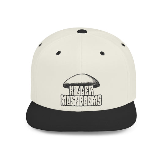 Killer Mushrooms - Flat Bill Snapback Light