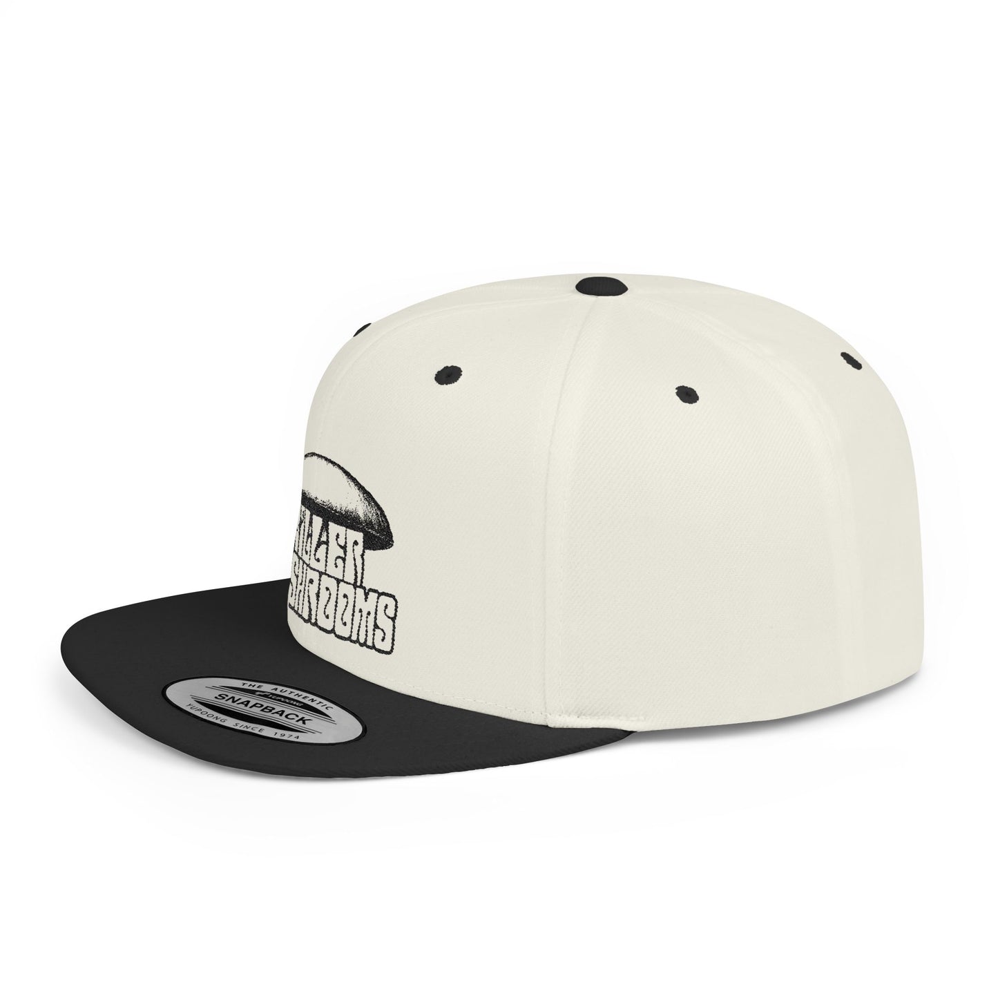 Killer Mushrooms - Flat Bill Snapback Light