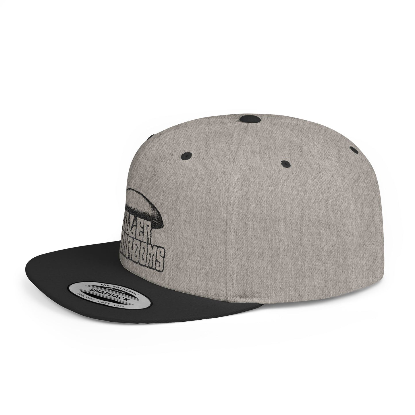 Killer Mushrooms - Flat Bill Snapback Light