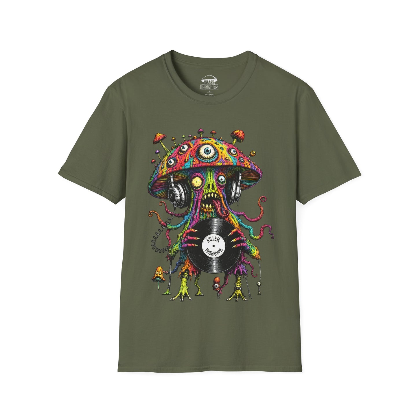 Killer Mushrooms - Tie-Dye Fungi Tee