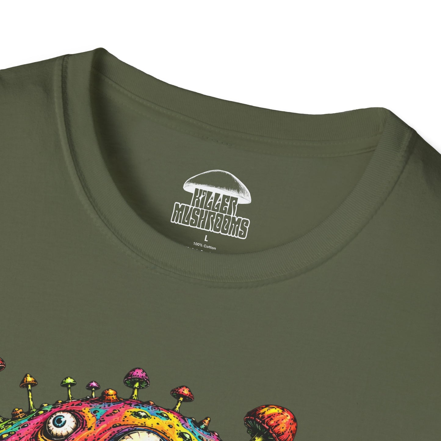 Killer Mushrooms - Tie-Dye Fungi Tee