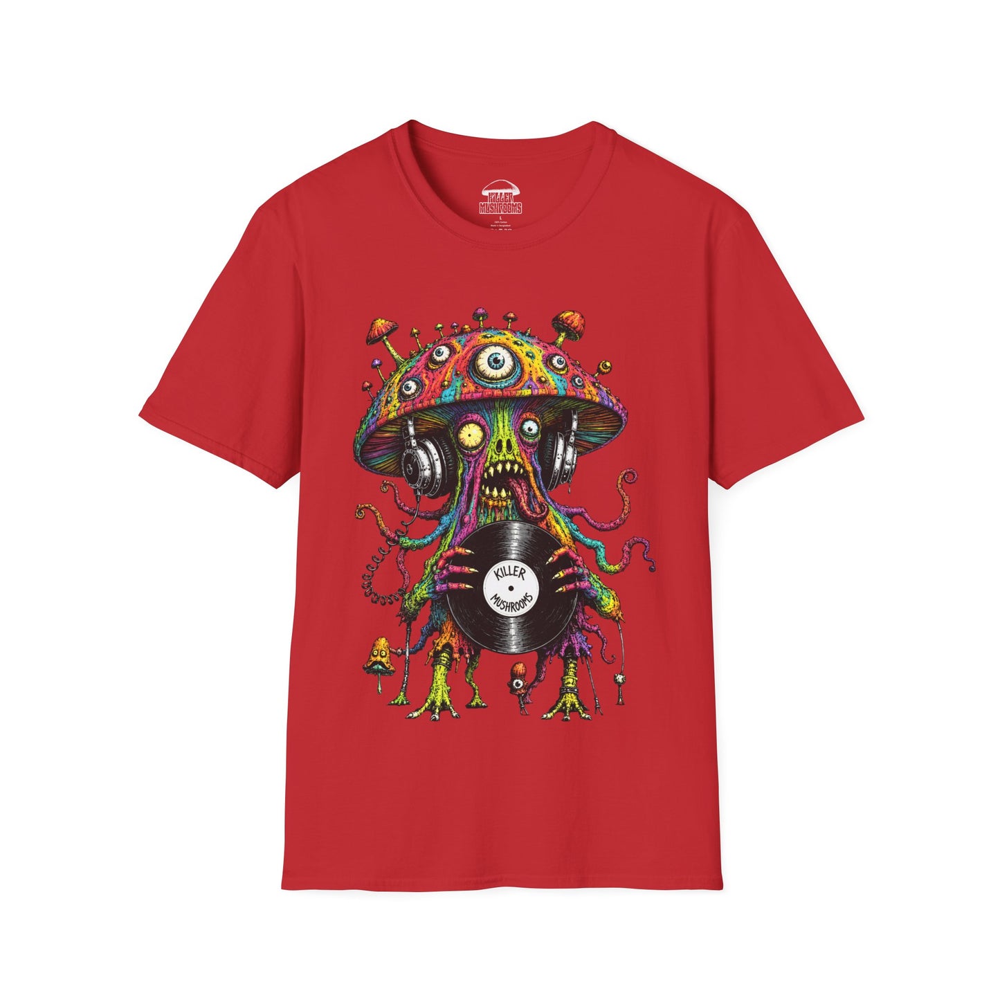 Killer Mushrooms - Tie-Dye Fungi Tee
