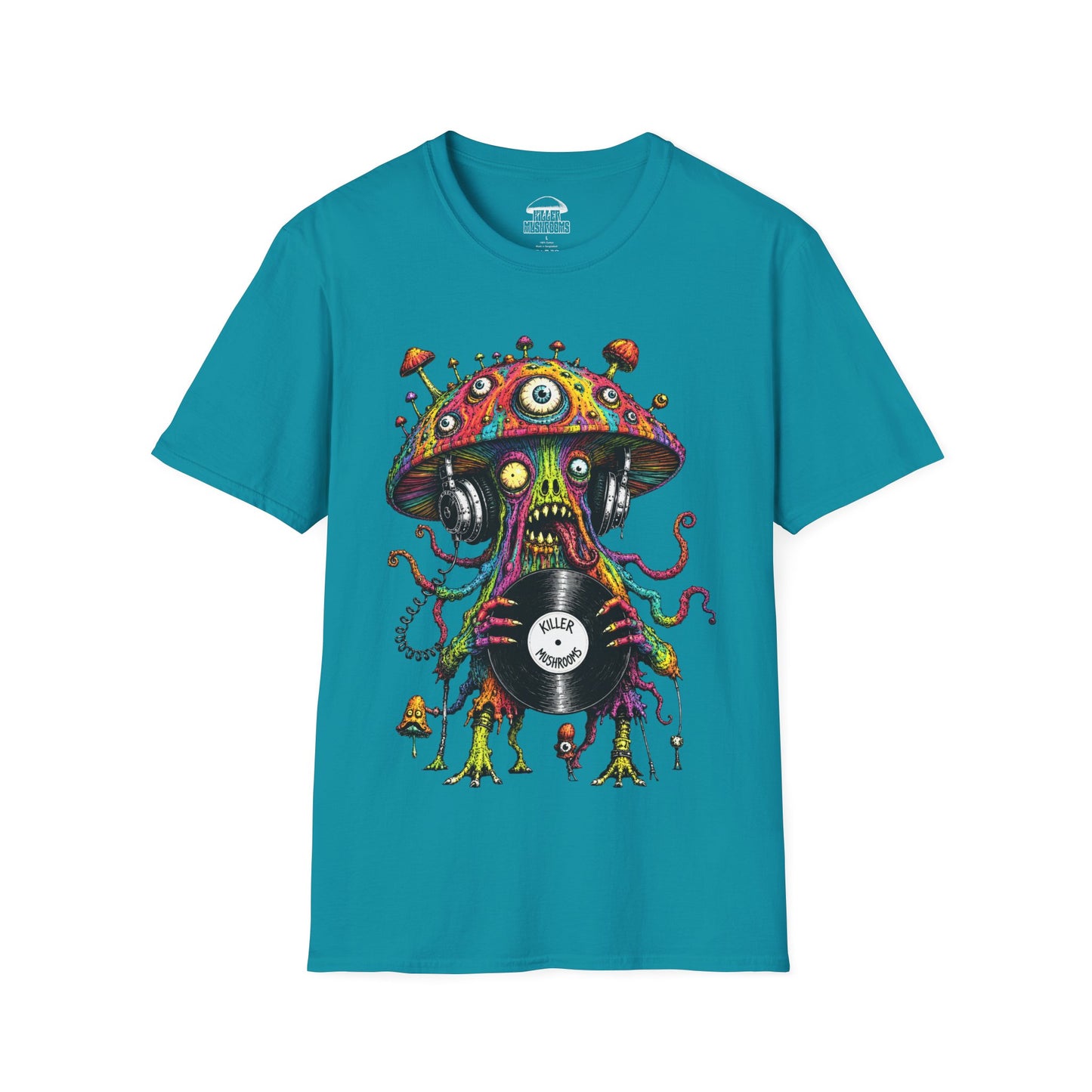 Killer Mushrooms - Tie-Dye Fungi Tee